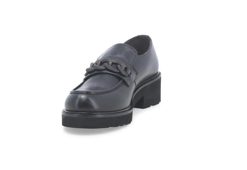 Melluso Donna Mocassini Pelle 034321-227801 Nero